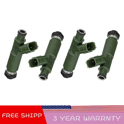 4 piezas de inyección de combustible FJ415 para Toyota MR2 Spyder Pontiac 2000-2006 1,8 L l l4 NUEVO Foto 1 de 4