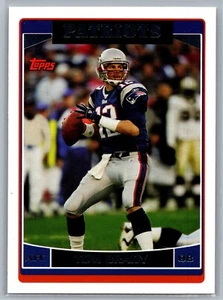 2006 Topps - #150 Tom Brady - CENTERED!! GOAT NM-MT *TEXCARDS* - Bild 1 von 2