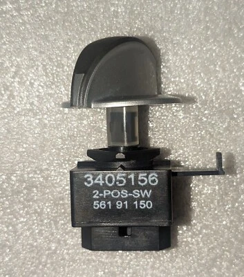 Interruptor de temperatura genuino para secadora Whirlpool con perilla 3405156 Foto 1 de 2