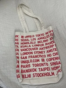 Uniqlo City Canvas Tote Bag - Picture 1 of 3