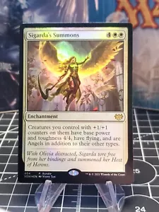 FOIL Sigarda's Summons (404/509) Innistrad Crimson Vow NM FOIL - Picture 1 of 2