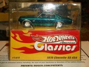 Chevelle SS 454 1970 Hot Wheels 1/43 American Classics  - Imagen 1 de 1