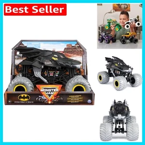 Official Batman Monster Truck 1:24 Scale Die-Cast Toy - Perfect for Collectors - Picture 1 of 12