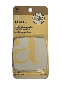Almay Clear Complexion Powder Makeup Heals Blemishes, 280 Warm - Picture 1 of 3