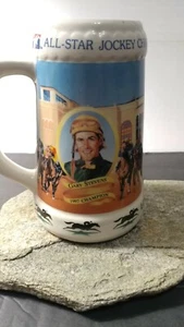 1999 Lone Star Park All Star Jockey Commemorative Stein-PERFECT CONDITION-used - Picture 1 of 9