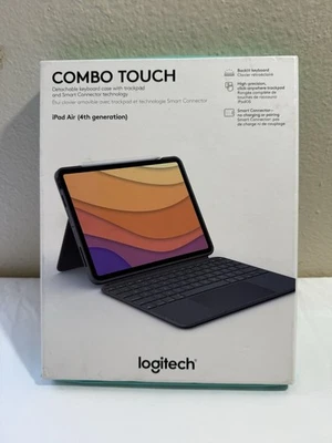 Logitech Combo Touch Detachable Keyboard Case with Trackpad and Smart Connector - Image 1 of 4