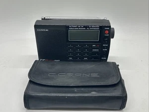 C. Crane CC Radio-SWP AM/FM/SW Shortwave Pocket Radio World Band Receiver  Case - Picture 1 of 8