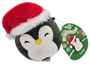 Squishmallows Luna Penguin Christmas Plush 4 Inch New - Picture 1 of 5