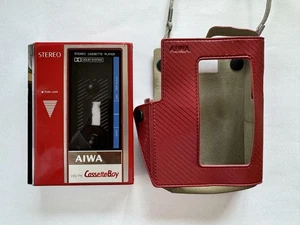 [Rare/Very Good] Aiwa CassetteBoy HS-P6 Red Vintage Cassette Tape Player Japan - Picture 1 of 7