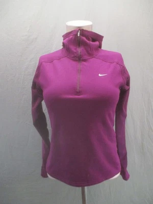 Sudadera con capucha deportiva de manga larga cálida con cremallera 1/2 púrpura talla S (4-6) para mujer 970 Foto 1 de 4