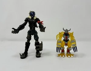 Figura de acción Beelzemon Vintage Digimon 2002 6" Bandai - 2000 Clear Wargreymon 3" - Imagen 1 de 5