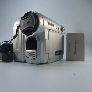 Sharp VL-Z100H-S Handheld MiniDV Camcorder Silver Tested - Picture 1 of 9