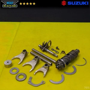 OEM 99-07 SUZUKI HAYABUSA TRANSMISSION GEAR CHANGE FORKS SHIFT SHAFT CAM DRUM - Picture 1 of 8
