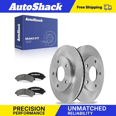 Front Brake Rotors Ceramic Pads for Chevy Blazer S10 GMC Jimmy Sonoma 4.3L Foto 1 de 4