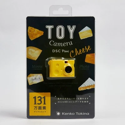 Kenko Toy Digital Camera DSC Pieni Cheese 1.3MP Ultra Small microSD Slot Video - Image 1 of 2
