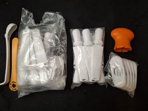 12 Zoku Quick Pop Popsicle Maker Replacement Handles + Drip Guards - Picture 1 of 2