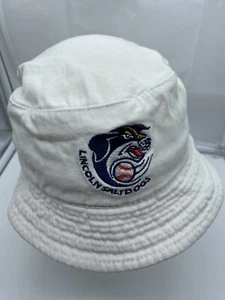Lincoln Salt Dogs US Bank White Kids Bucket Hat Promo SGA - Picture 1 of 7