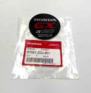 Genuine HONDA Bumper Emblem GXR120 87521-ZDJ-801 DIA 65mm - Picture 1 of 2