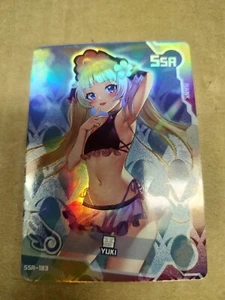 Goddess Story/Maiden Party Girl azul serie 4: Tarjeta Waifu de Anime - Doujin JCC - Imagen 1 de 2