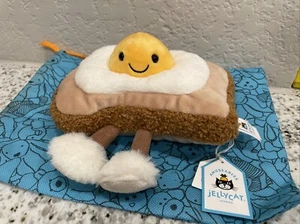 Brand new Jellycat My name is Egglantine egg on toast NWT 100%original NOT Fake - Picture 1 of 3