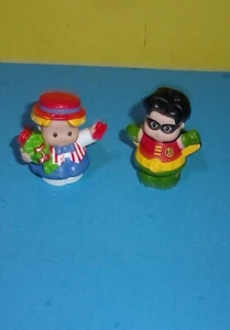 Fisher Price Little People Carnaval Circo Eddie Niño Con Rana y Robin de Batman - Imagen 1 de 2