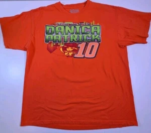 Chase Authentics Danica Patrick Go Daddy NASCAR Graphic Print T-Shirt Sz XL - Picture 1 of 9