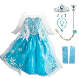 Queen Princes Costume Party Dress up For Kids Girls With Accessories