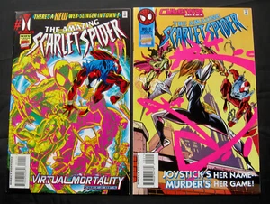 AMAZING SCARLET SPIDER #1 & 2 Complete - Key 1st (Marvel 1995) 9.2 NM- - Bild 1 von 4
