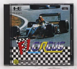 F1 CIRCUS - PC ENGINE PCE - NTSC JAPAN - F-1 - Picture 1 of 2