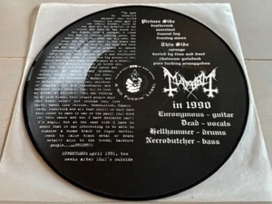 MAYHEM - THE DAWN OF THE BLACK HEARTS 1.PRESS LIM. NUM. PICTURE DISC 1997 - Picture 1 of 3