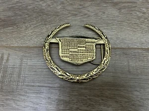 GM Official Licensed Rhinestones Cadillac Logo Belt Buckle - Picture 1 of 8