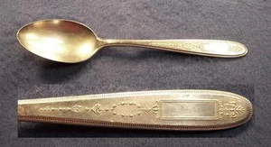 Grosvenor Silverplated Oval Teaspoon 1921 Multiples Available No Monogram - Picture 1 of 1