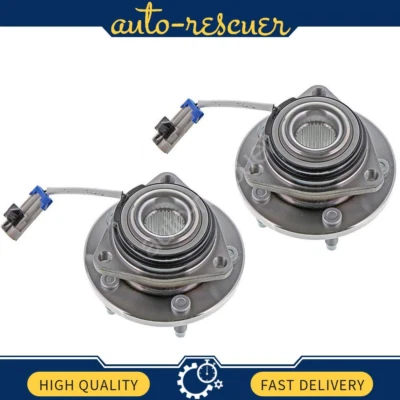 2x Conjunto de cojinete y buje de rueda delantera para Chevrolet Impala 2001~2013 Foto 1 de 4