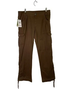 Pantalones Cabela's Mujer Colección Estilo de Vida Talla 12 Ripstop Cargo Marrón Nuevos con Etiquetas - Imagen 1 de 6