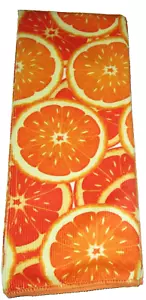 Summer Kitchen Towel ~16 X 26" ~ 100% Cotton ~ ORANGES SLICES - Picture 1 of 1
