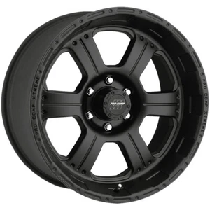 17x8 +0 Pro Comp PA89 Kore 5x5.0 Flat Black Wheels (Set of 4) - Picture 1 of 3