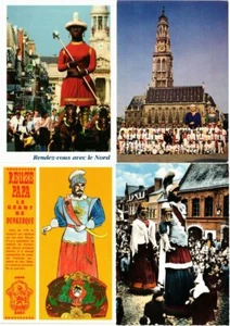 FRANCE FESTIVALS GIANTS 30 Modner Postcards + 24 Photos ! (L3836) - Picture 1 of 12