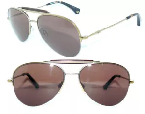 ARMANI SONNENBRILLE GRAU BRAUN EA 1020 PILOT HERREN BRILLE U2 BONO RED ETUI - Bild 1 von 7