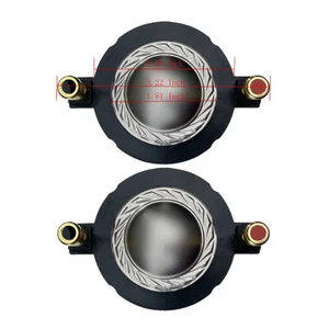 Dual 34MM Compression Replacement Diaphragms Speaker 8 Ohm Driver Tweeter Horn - Picture 1 of 12
