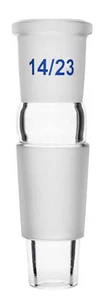 Eisco Labs Reduction Adapter - Socket: 14/23, Cone: 24/29 - Borosilicate Glass - Picture 1 of 1
