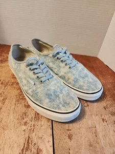 Vans Authentic Men's Shoes 10.5, 11 Denim destroy Winter Sky VN0A5HZS9FM - Picture 1 of 9
