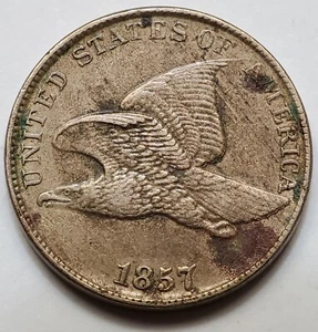 U.S. 1857 Flying Eagle Cent - 1c - DDO/RPD!! - Picture 1 of 12