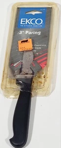 Vintage Ekco Paarungsmesser 66030 Neu im Karton schwarzer Griff 3 Zoll Klinge spülmaschinenfest - Bild 1 von 3
