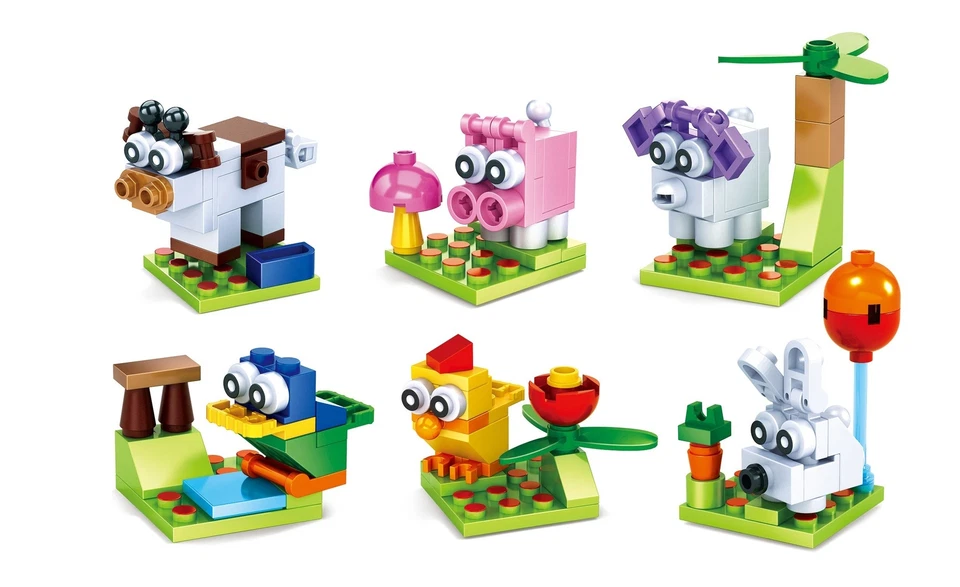 Farm Animal Building  Brick Kits - Image 1 of 1