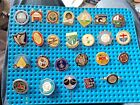 25 X Bowling Club Vintage Enamel Pin Badges
