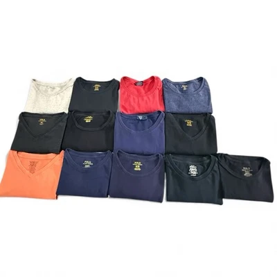 Lot of 13 Polo Ralph Lauren T-Shirt Men’s Size XL Multicolor Assortment of Fits - Image 1 of 4