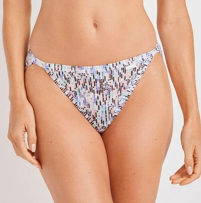 Nuevo paquete de 3 bikini de algodón liso/rayas para mujer 7/L Jockey Elance Foto 1 de 4