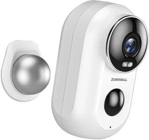 ZUMIMALL Security Cameras Wireless Outdoor with Magnetic Mount, 2K Outdoor Camer - Picture 1 of 8