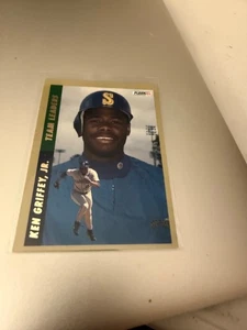 1993 Fleer - Team Leaders (Serie 1 American League) Ken Griffey Jr. #10 - Bild 1 von 2