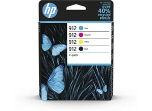 HP 912 4er-Pack Original-Druckerpatronen Schwarz/Cyan/Magenta/Gelb - Bild 1 von 1